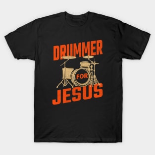 Drummer For Jesus T-Shirt